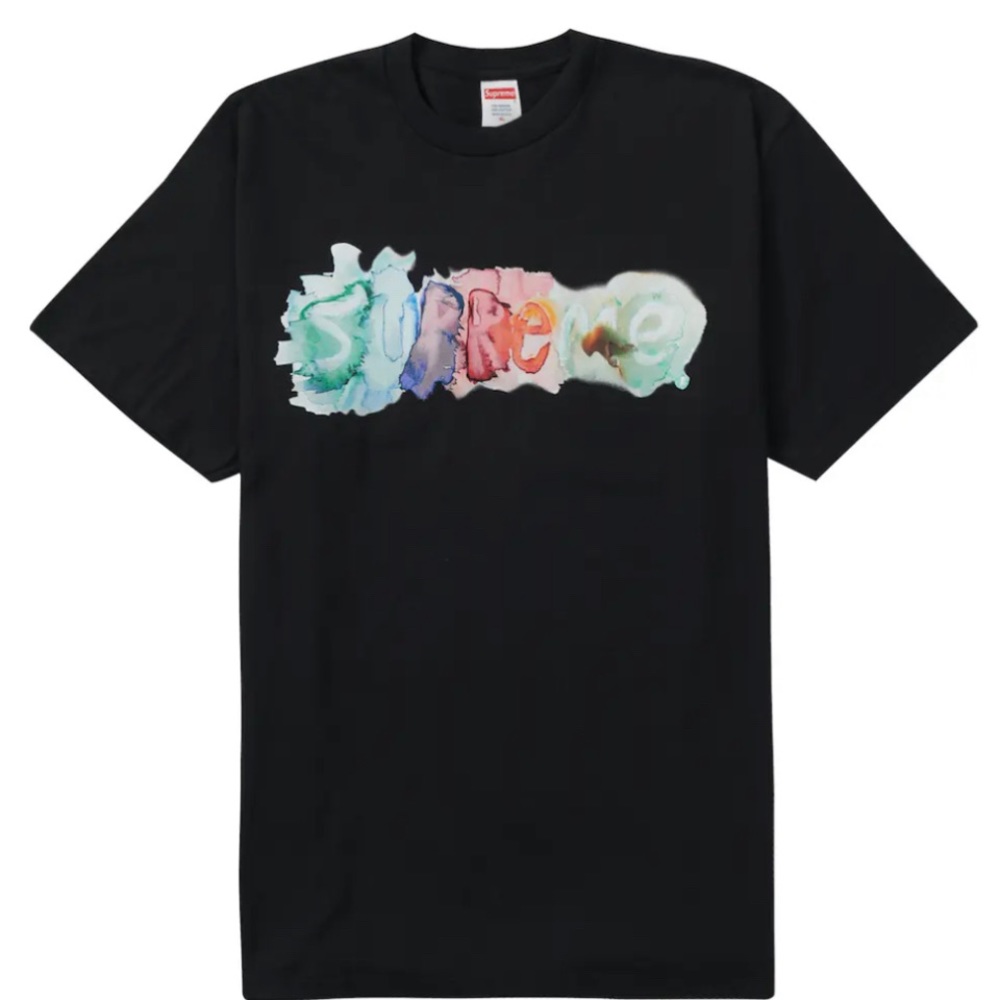 NWOT Supreme watercolor tee